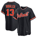 Ldoa D.Tigers #13 Dillon Dingler Player Navy Home Game Stitched Jerseys
