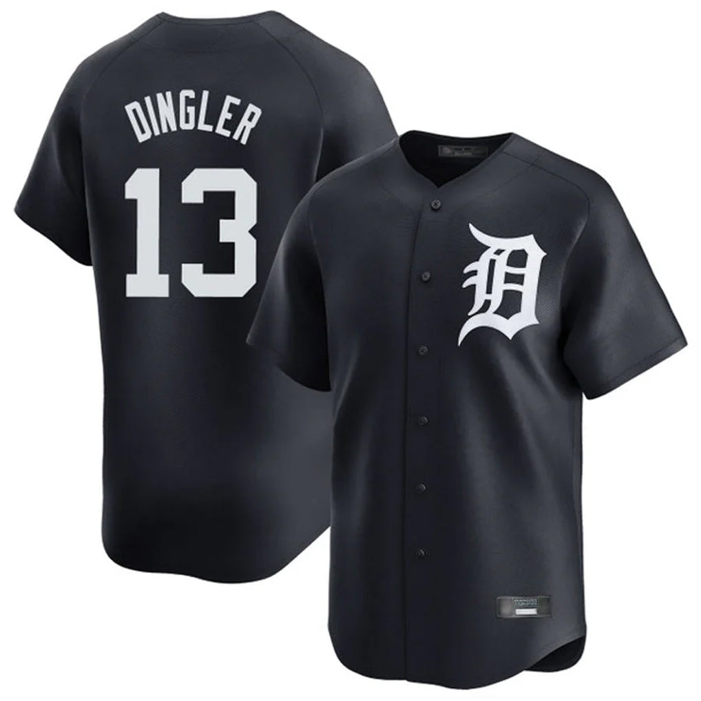 Ldoa D.Tigers #13 Dillon Dingler Player Navy Home Limited Game Stitched Jerseys