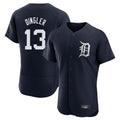 Ldoa D.Tigers #13 Dillon Dingler Player Navy Limited Elite Home Stitched Jerseys