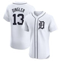 Ldoa D.Tigers #13 Dillon Dingler Player White Limited Elite Home Stitched Jerseys