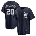 Ldoa D.Tigers #20 Spencer Torkelson Player Navy Game Home Stitched Jerseys