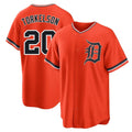 Ldoa D.Tigers #20 Spencer Torkelson Player Orange Home Game Stitched Jerseys