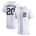 Ldoa D.Tigers #20 Spencer Torkelson Player White Limited Elite Home Stitched Jerseys