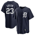 Ldoa D.Tigers #23 Kirk Gibson Player Navy Game Home Stitched Jerseys