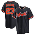 Ldoa D.Tigers #23 Kirk Gibson Player Navy Home Game Stitched Jerseys