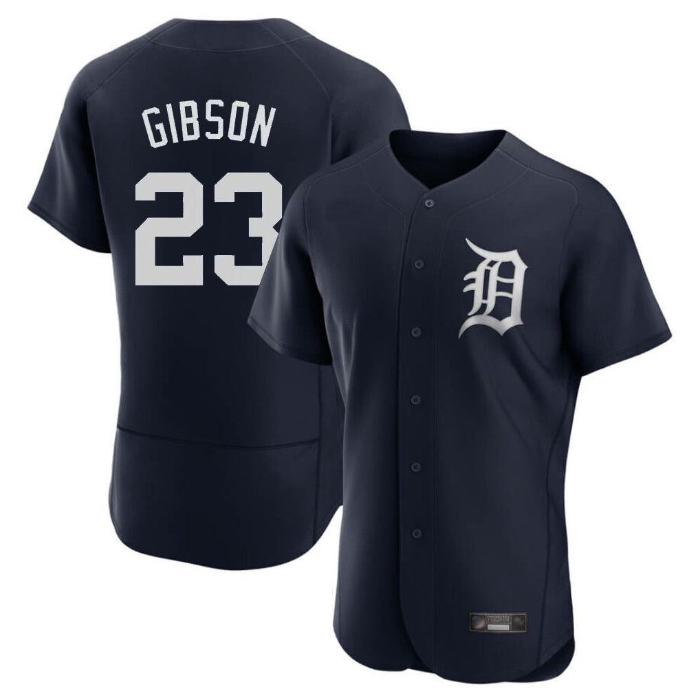 Ldoa D.Tigers #23 Kirk Gibson Player Navy Limited Elite Home Stitched Jerseys