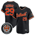Ldoa D.Tigers #29 Tarik Skubal Player Black Limited Home Stitched Jerseys
