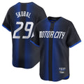 Ldoa D.Tigers #29 Tarik Skubal Player Navy City Connect Home Limited Stitched Jerseys