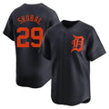 Ldoa D.Tigers #29 Tarik Skubal Player Navy Home Limited Stitched Jerseys