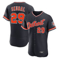 Ldoa D.Tigers #29 Tarik Skubal Player Navy Limited Elite Home Game Stitched Jerseys