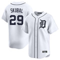 Ldoa D.Tigers #29 Tarik Skubal Player White Home Limited Stitched Jerseys
