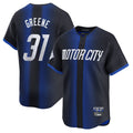Ldoa D.Tigers #31 Riley Greene Player Navy City Connect Home Limited Stitched Jerseys