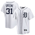 Ldoa D.Tigers #31 Riley Greene Player White Home Game Stitched Jerseys