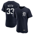 Ldoa D.Tigers #33 Colt Keith Player Navy Limited Elite Home Stitched Jerseys