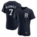Ldoa D.Tigers #7 Kevin McGonigle Player Navy Limited Elite Home Stitched Jerseys