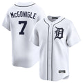 Ldoa D.Tigers #7 Kevin McGonigle Player White Home Limited Stitched Jerseys