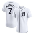 Ldoa D.Tigers #7 Kevin McGonigle Player White Limited Elite Home Stitched Jerseys