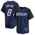 Ldoa D.Tigers #8 Matt Vierling Player Navy City Connect Home Limited Stitched Jerseys