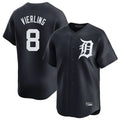 Ldoa D.Tigers #8 Matt Vierling Player Navy Home Limited Game Stitched Jerseys