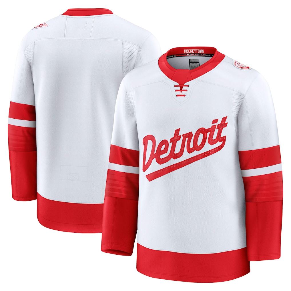Tuec D.Red wings White 2025 Stadium Series Premium Jerseys