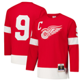 Tuec D.Red wings #9 Gordie Howe Red 1960-61 Power Play Jerseys