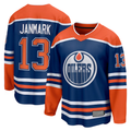 Tuec E.Oilers #13 Mattias Janmark Royal Home Breakaway Jerseys