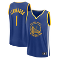 Ldoa G.State Warriors #1 Yaxel Lendeborg Royal 2026  Draft First Round Pick Fast Break Jerseys - Icon Edition