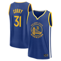 Ldoa G.State Warriors #31 Seth Curry Blue Fast Break Replica Jerseys - Icon Edition