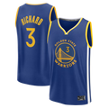 Ldoa G.State Warriors #3 Will Richard Blue Fast Break Replica Jerseys - Icon Edition