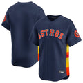 Ldoa H.Astros Navy Home Limited Blank Player Stitched Jerseys