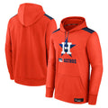 Ldoa H.Astros Orange Club Fleece Pullover Hoodie Blank Player Stitched Jerseys