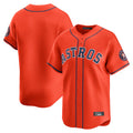 Ldoa H.Astros Orange Home Limited Blank Player Stitched Jerseys