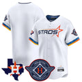Ldoa H.Astros White City Connect Texas Patch Vapor Premier Blank Player Limited Home Stitched Jerseys