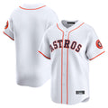 Ldoa H.Astros White Home Limited Blank Player Stitched Jerseys