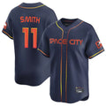 Ldoa H.Astros #11 Cam Smith Player Navy City Connect Home Limited Stitched Jerseys