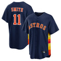 Ldoa H.Astros #11 Cam Smith Player Navy Home Game Stitched Jerseys