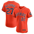 Ldoa H.Astros #27 Jose Altuve Player Orange Home Limited Elite Stitched Jerseys
