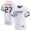 Ldoa H.Astros #27 Jose Altuve Player White City Connect Limited Home Stitched Jerseys