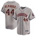 Ldoa H.Astros #44 Yordan Alvarez Player Gray Home Limited Stitched Jerseys