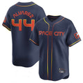 Ldoa H.Astros #44 Yordan Alvarez Player Navy City Connect Limited Home Game Stitched Jerseys