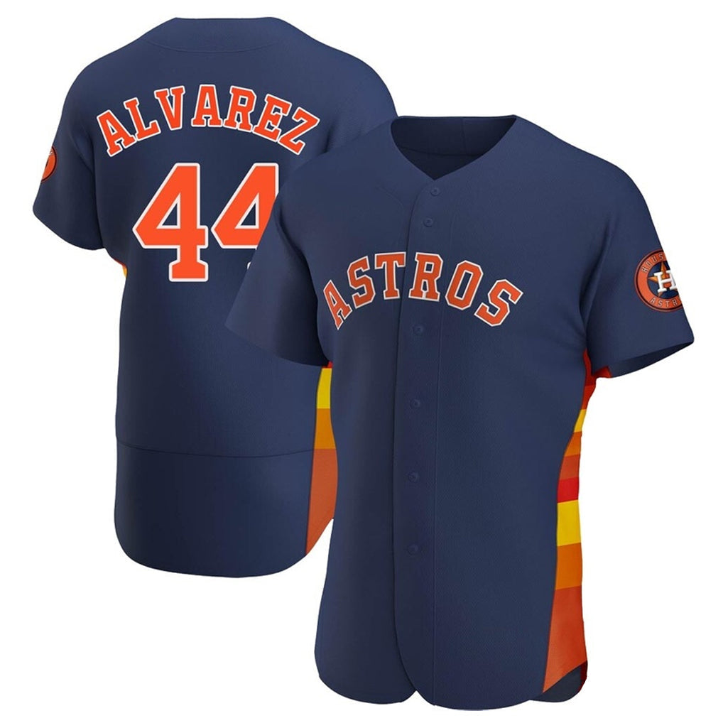 Ldoa H.Astros #44 Yordan Alvarez Player Navy Limited Elite Home Stitched Jerseys