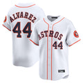 Ldoa H.Astros #44 Yordan Alvarez Player White Home Limited Stitched Jerseys