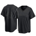 Ldoa H.Astros #45 Tatsuya Imai Player Black Fashion T-shirt Home Game Stitched Jerseys