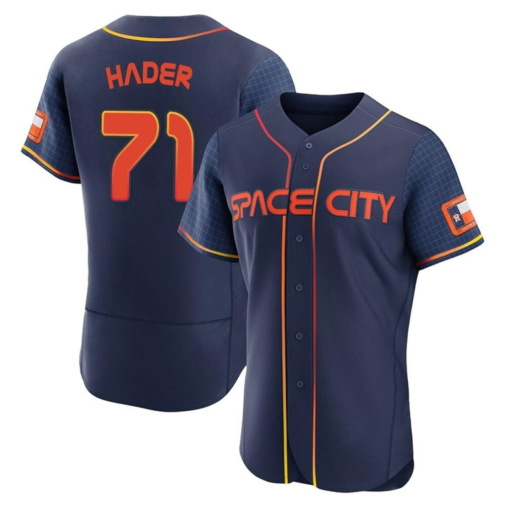 Ldoa H.Astros #71 Josh Hader Player Navy City Connect Limited Elite Home Stitched Jerseys