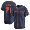 Ldoa H.Astros #71 Josh Hader Player Navy City Connect Limited Home Stitched Jerseys