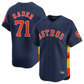 Ldoa H.Astros #71 Josh Hader Player Navy Limited Home Stitched Jerseys