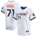 Ldoa H.Astros #71 Josh Hader Player White City Connect Limited Home Stitched Jerseys