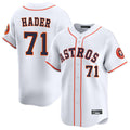 Ldoa H.Astros #71 Josh Hader Player White Home Limited Stitched Jerseys