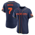 Ldoa H.Astros #7 Craig Biggio Player Navy City Connect Limited Elite Home Stitched Jerseys
