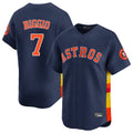 Ldoa H.Astros #7 Craig Biggio Player Navy Home Limited Stitched Jerseys